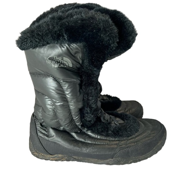 THE NORTH FACE Insulated Boots Quilted Goose Down Size 9.5 - Picture 2 of 8